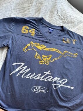 Ford Mustang - Blue Graphic Tee